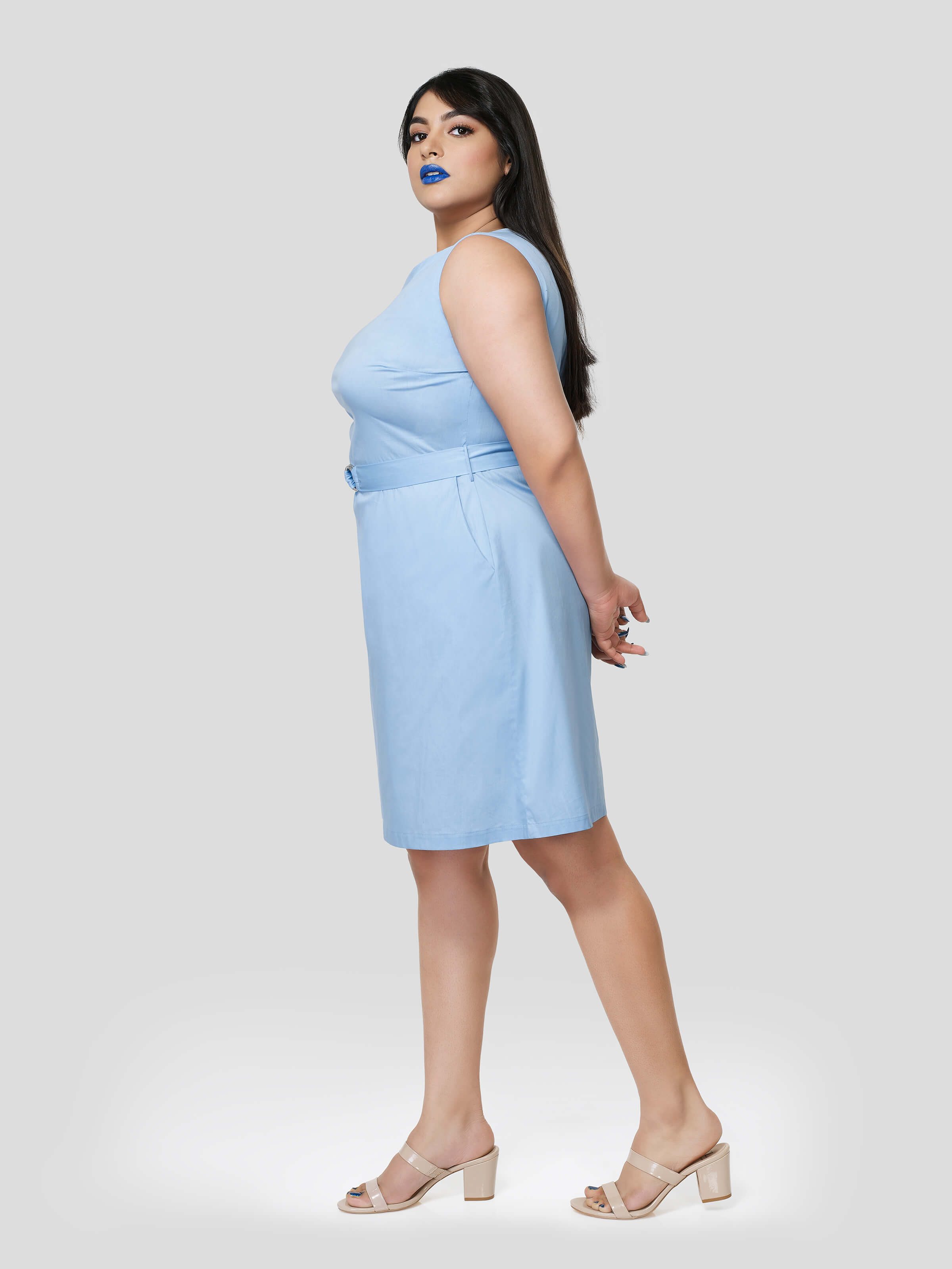 Genuine Pride of Dress with O Ring Detail - Zest Mélange  Genuine Pride of Dress with O Ring Detail - Zest Mélange