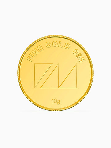 10 Gram 995 Purity Goddess Laxmi Gold Coin - Zest Mélange  10 Gram 995 Purity Goddess Laxmi Gold Coin - Zest Mélange