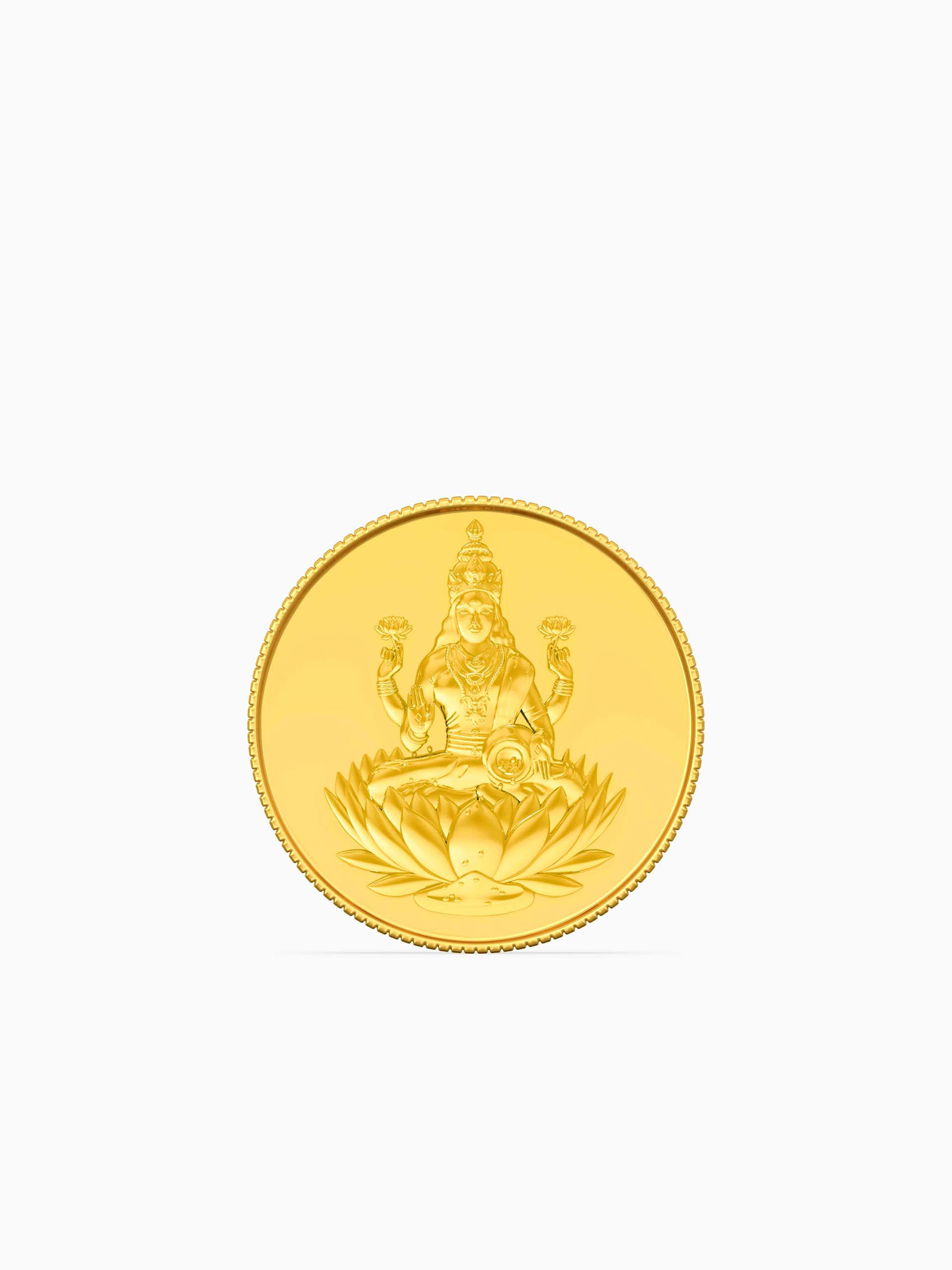 2 Gram 995 Purity Goddess Laxmi Gold Coin - Zest Mélange  2 Gram 995 Purity Goddess Laxmi Gold Coin - Zest Mélange