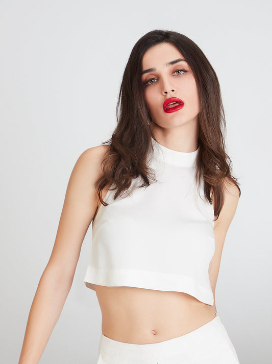 Bodacious Crop Top - Zest Mélange