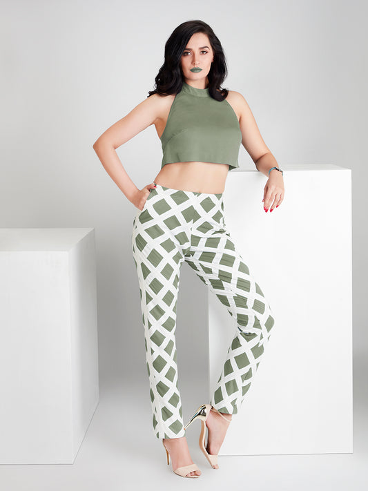 Foliage Green Sparkler Co-ords - Zest Mélange