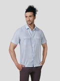 Pursuit Short Sleeve Untuck Fit Linen Shirt.