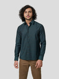 Massolino Full Sleeve Untuck Fit Strip Shirt