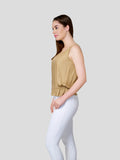 Ease Tank Top With Elasticated Waist Detail