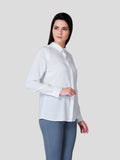 Formal shirt with Yoke Detail (White)