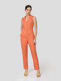 Illustrious Blazer Look Jumpsuit