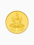 10 Gram 999 Purity Goddess Laxmi Gold Coin - Zest Mélange 