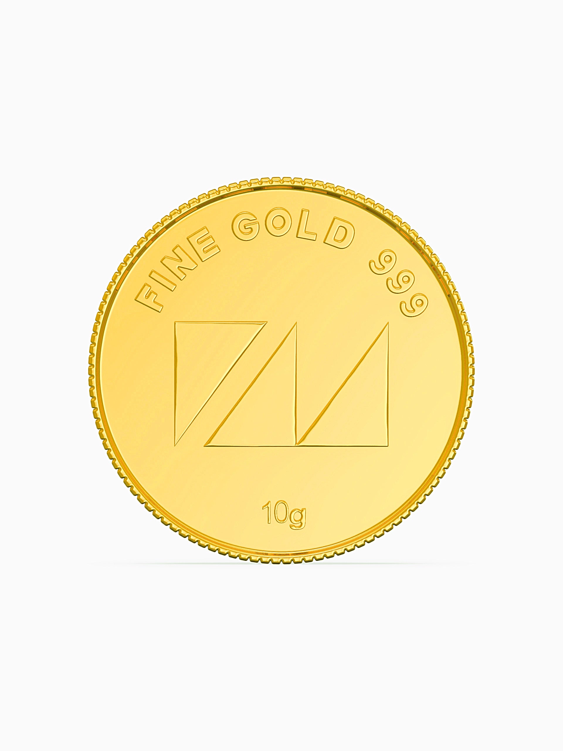 10 Gram 999 Purity Goddess Laxmi Gold Coin - Zest Mélange 