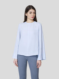 A-Line Paneled Top - Zest Mélange 