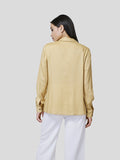 Formal Shirt With Yoke Detail (Beige) - Zest Mélange 