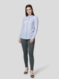 Formal Shirt With Yoke Detail - Zest Mélange 