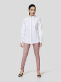 Stripe Piping Detail Shirt - Zest Mélange 