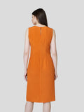 Overlapped Front Dress - Zest Mélange 