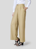 Flared Pants With Tiny Belt Loop Details - Zest Mélange 