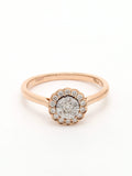 Real Diamond Illussion Cluster Ring - Zest Mélange 