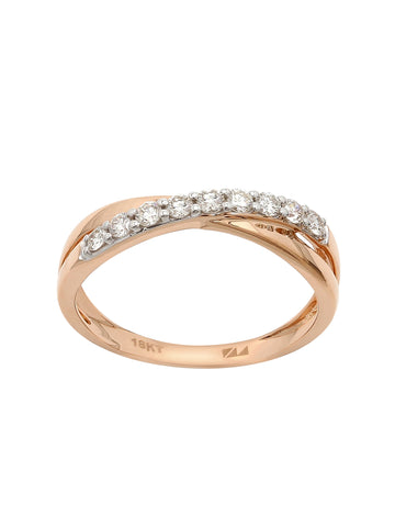 Real Diamond Band Ring - Zest Mélange 