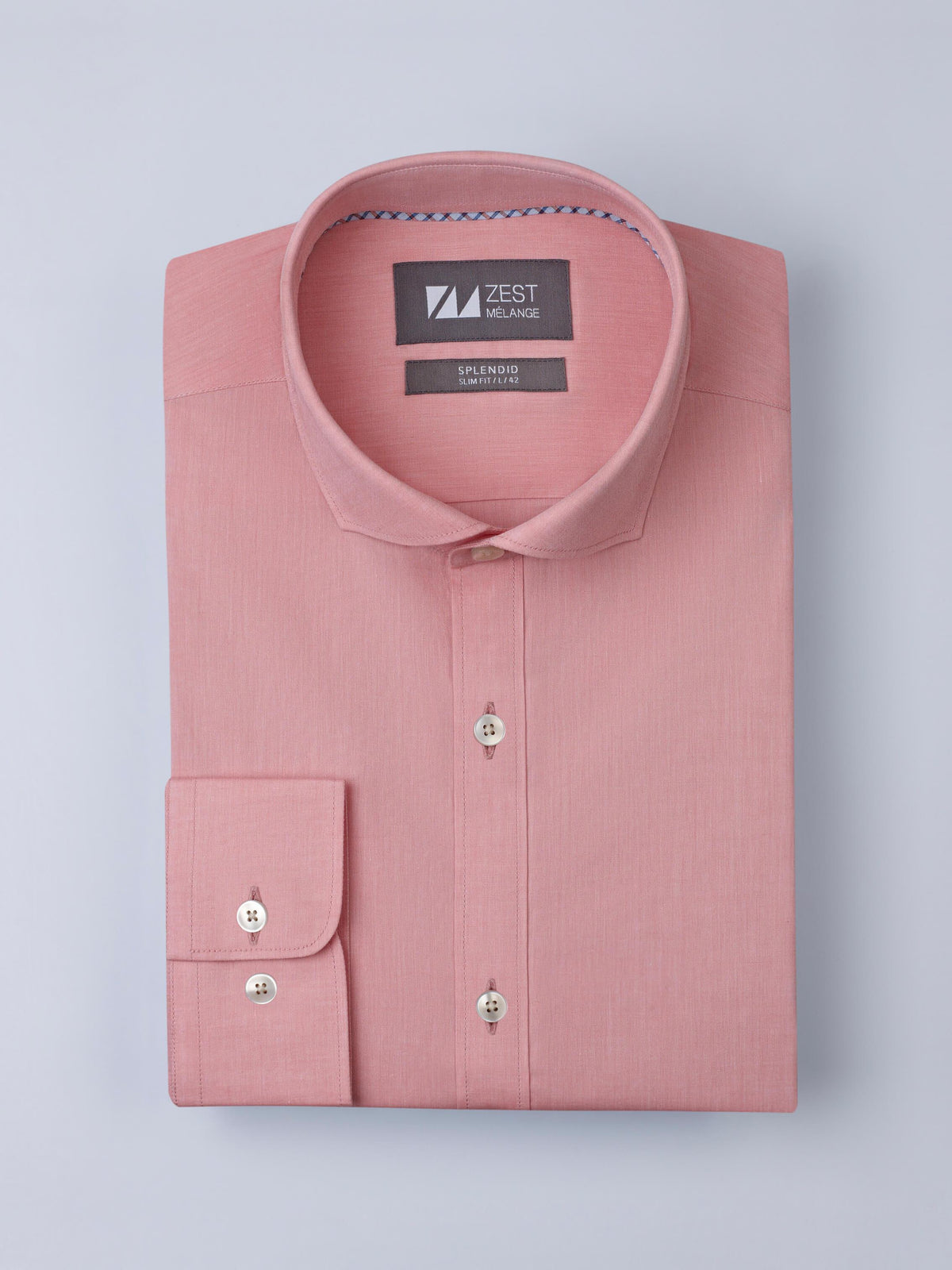cut collar dress shirt Classic Stripe Cut-away Collar Dress Shirt