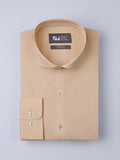 Cut Way Collar Shirt With Contrast Piping Detail