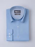 Detachable Collar Shirt with Printed Trim Detail