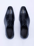 Oxford Lace-Up Shoes With Broguing