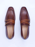 Double Buckle Monk Shoes - Zest Mélange 