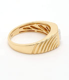 Real Diamond Mens Princess Diamond Ring - Zest Mélange 