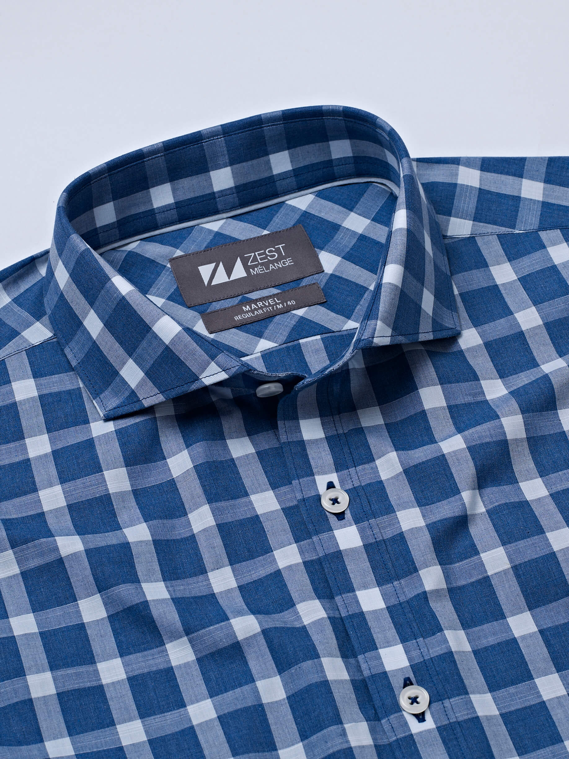 Checks Shirt - Zest Mélange