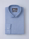 Dobby Spread Collar Shirt - Zest Mélange 