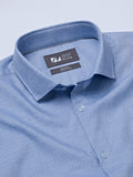 Dobby Spread Collar Shirt - Zest Mélange 