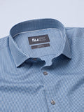 Blue Checks Shirt - Zest Mélange 