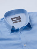 Detachable Collar Shirt with Printed Trim Detail - Zest Mélange 