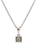 Real Diamond Illussion Cluster Pendant With Chain - Zest Mélange 