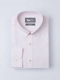 Pink Button Down Collar Shirt - Zest Mélange 