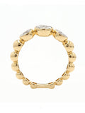 Real Diamond Illussion Cluster Band Ring - Zest Mélange 