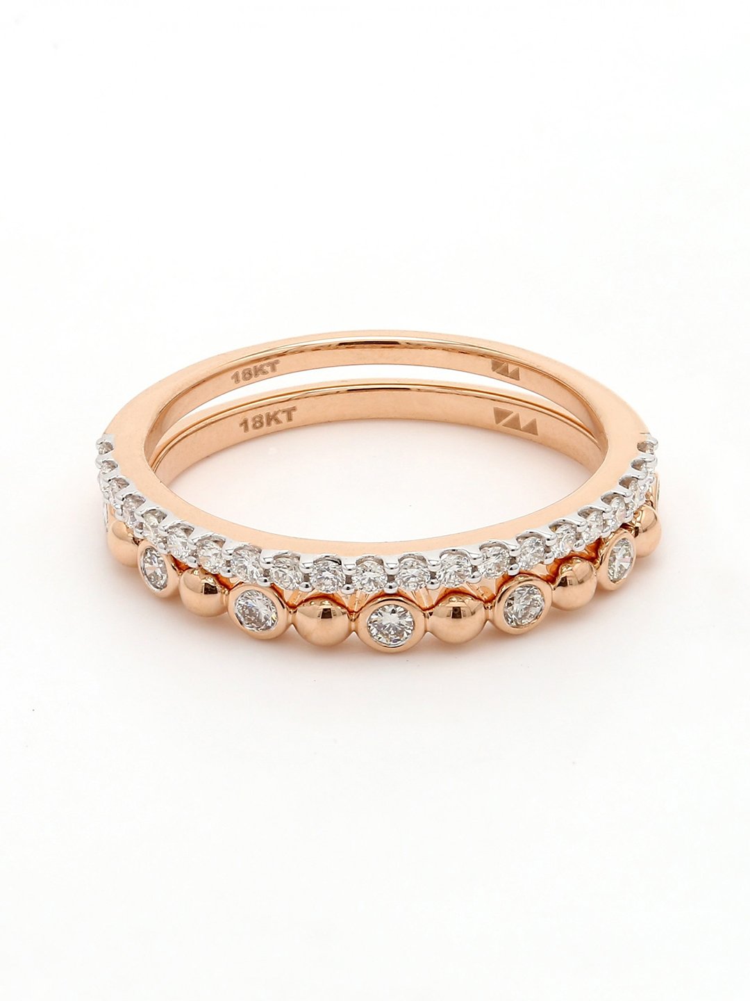 Real Diamond Band Ring - Zest Mélange 