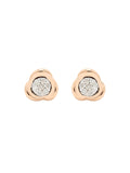 Real Diamond Illussion Cluster Stud Earring - Zest Mélange 