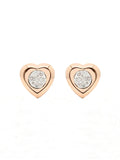 Real Diamond Illussion Cluster Stud Earring - Zest Mélange 
