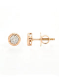 Real Diamond Illussion Cluster Stud Earring - Zest Mélange 