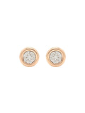 Real Diamond Illussion Cluster Stud Earring - Zest Mélange 