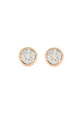 Real Diamond Illussion Cluster Stud Earring - Zest Mélange 
