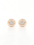 Real Diamond Illussion Cluster Stud Earring - Zest Mélange 