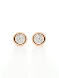 Real Diamond Illussion Cluster Stud Earring - Zest Mélange 