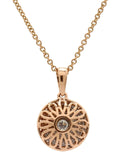 Real Diamond Illussion Cluster Pendant With Chain - Zest Mélange 