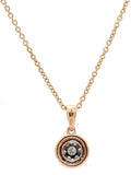 Real Diamond Illusion Cluster Solitaire Look Pendant With Chain - Zest Mélange 