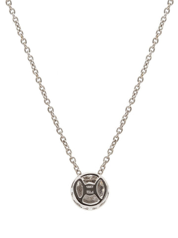 Real Diamond Illussion Cluster Pendant With Chain - Zest Mélange 