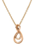 Real Diamond Infinity Pendant With Chain - Zest Mélange 