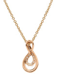 Real Diamond Infinity Pendant With Chain - Zest Mélange 