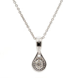 Real Diamond Illussion Cluster Pendant with Chain - Zest Mélange 
