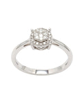 Real Diamond Cluster Ring - Zest Mélange 