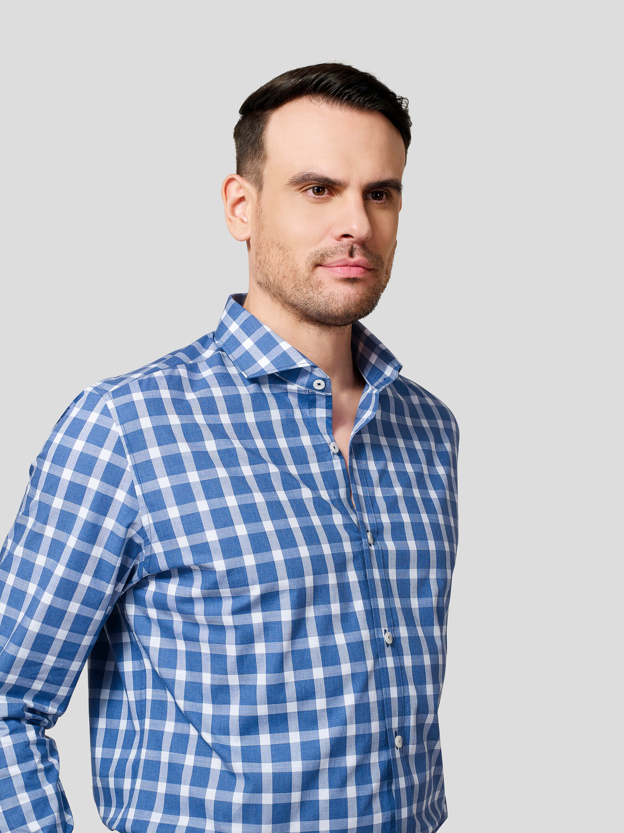 Checks Shirt - Zest Mélange